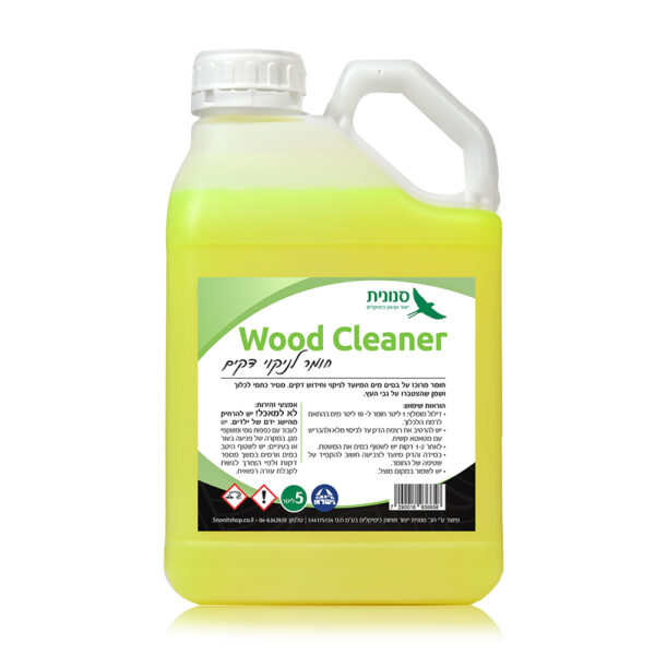 Wood Cleaner - חומר לניקוי דקים 5 ליטר
